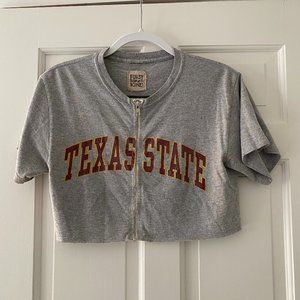 LF Texas State Crop Top